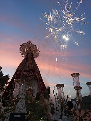 Archivo:Virgen de las Candelas en Santa Maria de los Llanos
