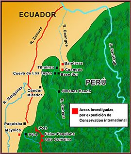 Archivo:Zona de Conflicto Perú - Ecuador, Alto Cenepa