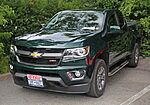 2015 Chevrolet Colorado Z71 Extended Cab 4WD, front.jpg