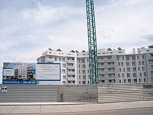Archivo:Arroyo de la Encomienda, barrio de Vega de la Encomienda - Proyecto inmbiliario Hábitat La Vega 3