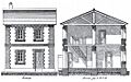 Casa tipo 1 usada por la 1885 Comisaría Regia en la reconstrucción