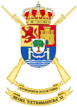 Coat of Arms of the 11th Mechanised Infantry Brigade Extremadura.svg