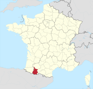 Archivo:Département 65 in France 2016