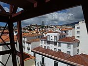 Desde el torreón del "Museu de Fotografia da Madeira". Vista de Funchal, Madeira, Portugal