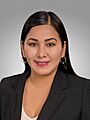 Estefanía Morales Laura. Official portrait, 2020. Chamber of Deputies of Bolivia