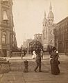 Fifth Avenue at 42nd Street by Robert L. Bracklow