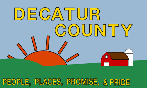 Flag of Decatur County, Indiana