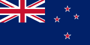 Government Ensign of New Zealand for use on New Zealand Government-owned ships; note: identical to New Zealand Flag