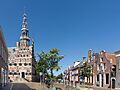 Franeker, het stadhuis RM15724 en het Planetarium RM15668 foto4 2017-06-18 11.19