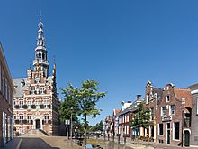 Archivo:Franeker, het stadhuis RM15724 en het Planetarium RM15668 foto4 2017-06-18 11.19