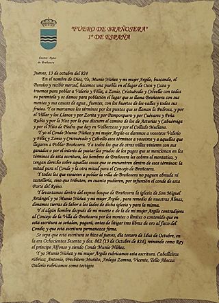 Carta Puebla de Brañosera para Niños
