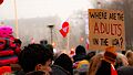 Hands off Greenland protest against Donald Trump in Copenhagen