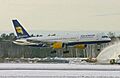 Icelandair Boeing 757-200 in snow 1200
