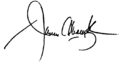 James Abourezk signature