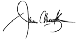 James Abourezk signature.png