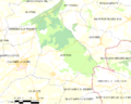 Map commune FR insee code 53013