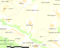 Map commune FR insee code 80022