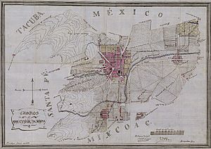 Archivo:Map of Tacubaya, D.F. 1897