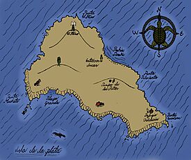 Mapa ilustrado de la Isla de la Plata, Ecuador.jpg
