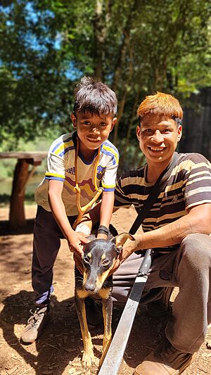 Archivo:Mbya Guarani boys
