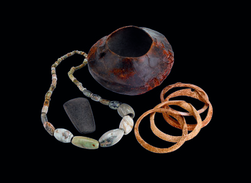 Mostra d'objectes del neolític mitjà