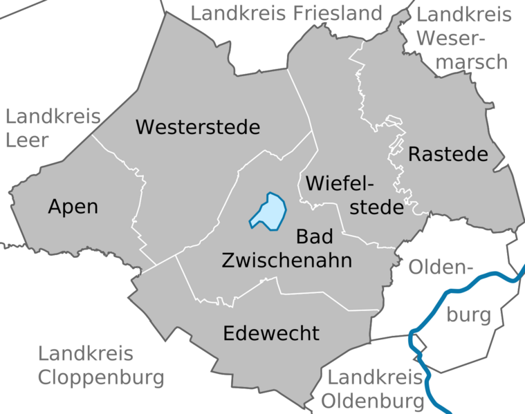 Municipalities in WST