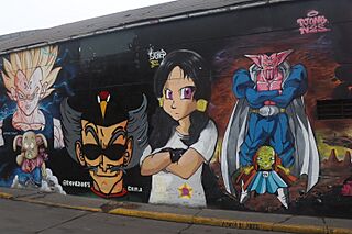 Mural de Dragon Ball en La Victoria, Lima (13).jpg