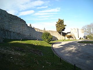 Muralla romana d'Olèrdola.JPG