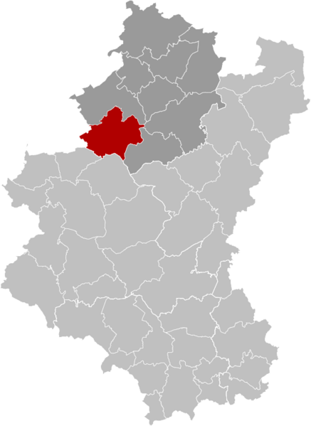 Nassogne Luxembourg Belgium Map