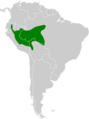 Odontophorus stellatus map