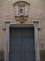 Portada barroca del Convent de Santa Clara, Xàtiva