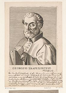 Portret van George of Trebizond, RP-P-1909-5707.jpg