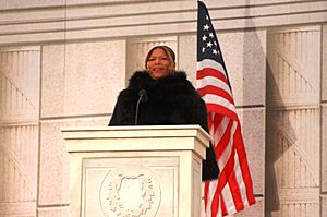Archivo:Queen Latifah - Inauguration of Barack Obama