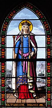 Sainte-Adélaïde - Église de Toury, vitraux par Lorin.jpg