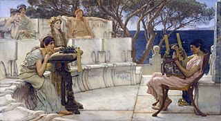 Archivo:Sappho and Alcaeus, by Lawrence Alma-Tadema