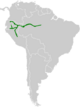 Thamnophilus cryptoleucus map.svg