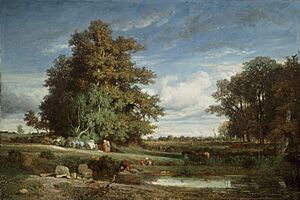 Archivo:The Marsh by Constant Troyon