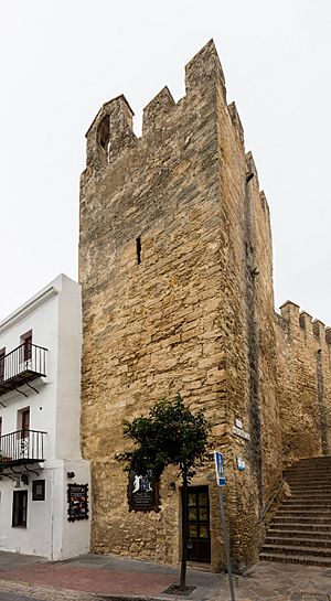 Archivo:Torre del Mayorazgo, Vejer de la Frontera, Cádiz, España, 2015-12-09, DD 12