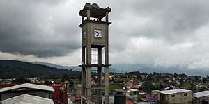 Archivo:Torre del Reloj de San Lorenzo Acopilco