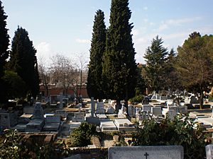 Archivo:Vista interior del Cementerio civil de Madrid