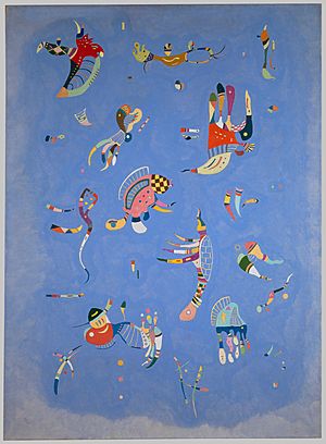 Archivo:Wassily Kandinsky - Sky Blue, 1940