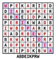 Wordoku puzzle solution