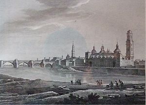 Archivo:Zaragoza - Vista - El Pilar y el Ebro
