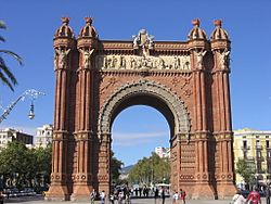 Arc Triomf 31-10-13.JPG