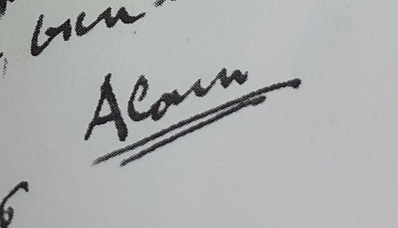 Autographe Alain