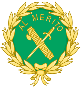 Badge of the Order of Guardia Civil Merit.svg