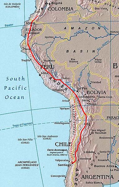 Carte Qhapaq Nan