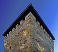 Casa Torre de Salazar desde un ángulo imposible