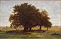 Chênes Apremont by Rousseau Louvre RF1447 n1