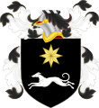 Coat of Arms of René-Robert Cavelier, Sieur de La Salle.svg